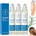 Hair Growth Roll On, Rosemary Hair Growth Serum, Advanced Hair Growth Roll-On Serum, Thicker & Stronger Hair, Nourishes Scalp & Roots for All Hair, Women and Men (3pcs)