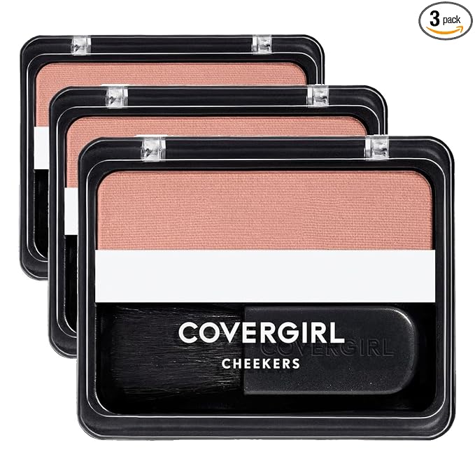 COVERGIRL Powder Blush, Soft Sable | Blendable | .12 oz | Pack of 3