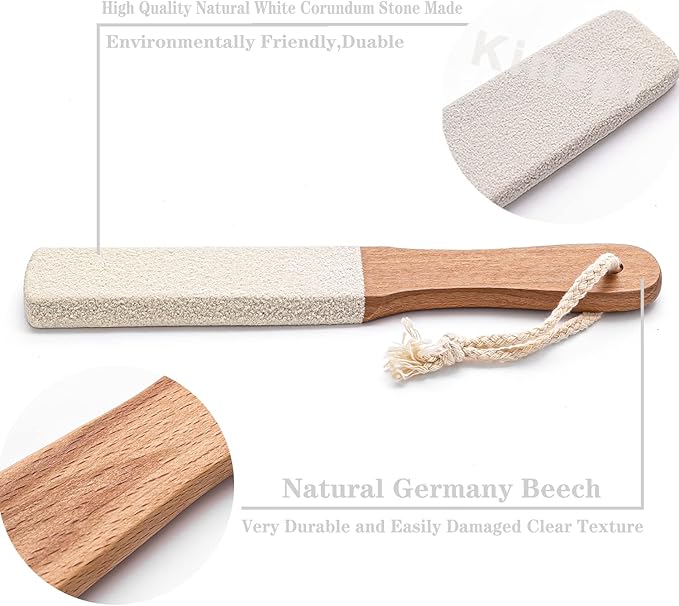 Kinepi Callus Remover Foot Scrubber Colossal Foot File Foot Care and Foot Exfoliator Foot Rasp Pedicure Tools Pumice Stone for Feet,Remove Corn Hard Skin Dead Skin for Use in Shower Foot Scraper Kit