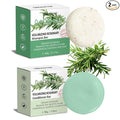 DBEAUTYM 2 Pack Rosemary Shampoo Conditoner Bar Set,Thinning Hair-Volume Shampoo & Conditioner Bar for Men and Women,Hair Thickening & Regrowth Treatment,Hair Growth Soap for Anti-Hair Loss