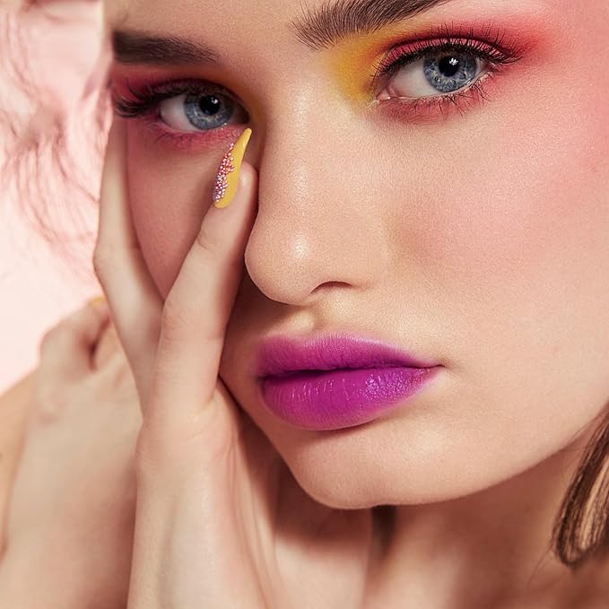 Depuplum Purple Lipstick for Women Moisture Lip Gloss Tinted Lip Balm Sheer Lipsticks for Mother's Day Nourishing Hydrate Glossy Lipstick for Dry Lips,DM90 Purple