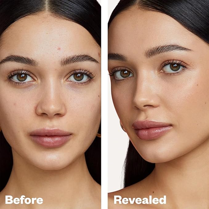 Kosas Revealer Liquid Foundation SPF 25 – Medium Buildable Coverage, Hydrating Natural Glow Finish, Light Neutral Warm 170