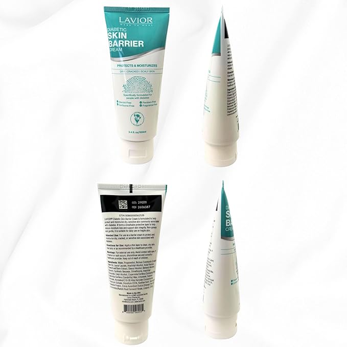 Lavior Skin Barrier Cream Daily Protection & Hydration for Dry, Sensitive Skin Clinically Tested, Steroid-Free, Fragrance-Free
