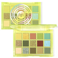 UCANBE 15 Color Eyeshadow Palette Matte Shimmer Metallic, Olive Green Earth Tone Highly Pigmented Long Lasting Blendable Eye Makeup Palette for Natural to Bold Looks