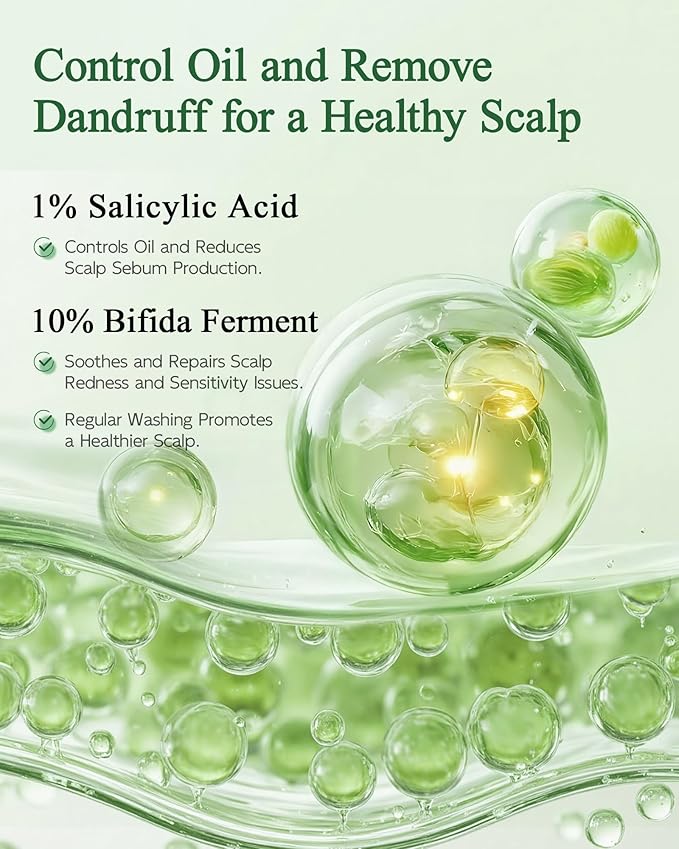 Mugwort Scalp Detox Pre-Wash Cleanser – Hydrating & Soothing Scalp Serum with 1% Salicylic Acid, HA & Bifida Ferment, Helps Balance Scalp Barrier & Moisturizing, 2 Pack