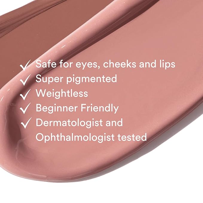 Gen See Mixed Media Matte Liquid Eyeshadow, Orchid – Weightless Long Lasting Matte Eye Color, High Pigment Multi-Use Makeup for Eyes Cheeks Lips, Vegan Cruelty-Free, Made in Italy