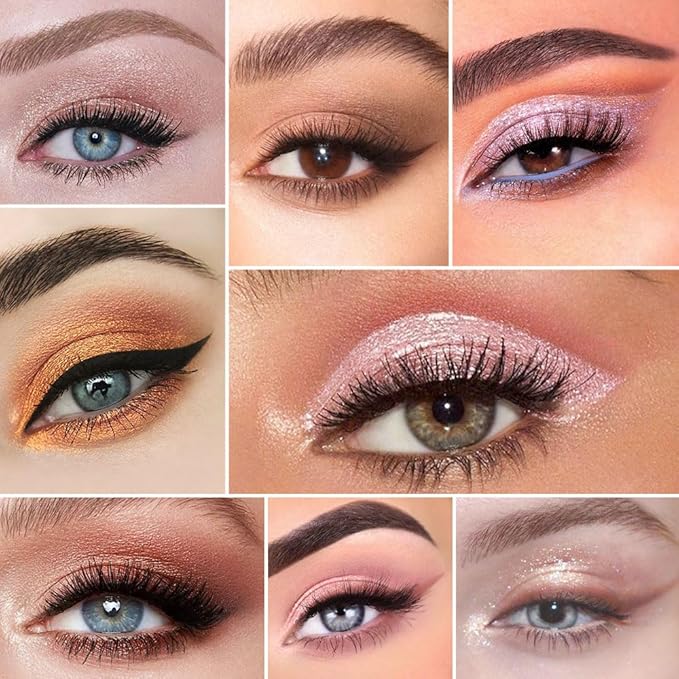 CAKAILA 20 Colors Nude Pink Gold Brown Basics Eyeshadow Palette,Matte Nude Neutral Naked Eye Shadow Makeup,Long Lasting Waterproof,Great for Travel Gift Kit