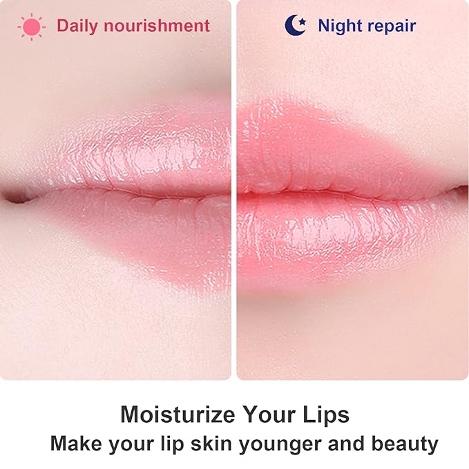 30 PCS Collagen Lip Mask Crystal Mouth Care Gel Pads for Moisturizing & Reducing Chapped, Smoothing Fine Lines-Lip Patches for Firms & Hydrate