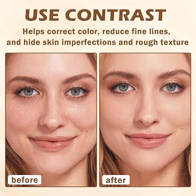 AIUEO Airbrush Foundation Makeup Spray for Mature Skin Lightweight Full Coverage Airbrush Flawless Setting Spray Foundation Makeup-05 Light