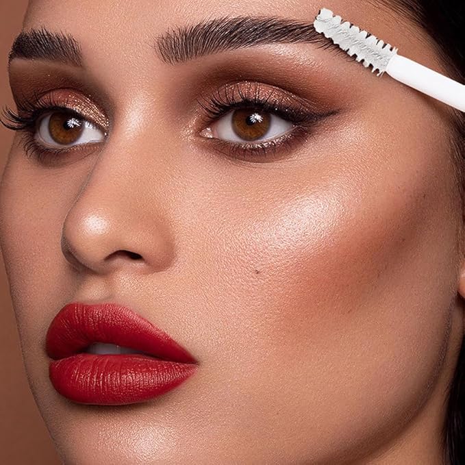 Clear Eyebrow Gel Waterproof Long Lasting Brow Fixing Gel Liquid Eyebrow Styling Brow Enhancer for Eye Brows Lift & Freeze