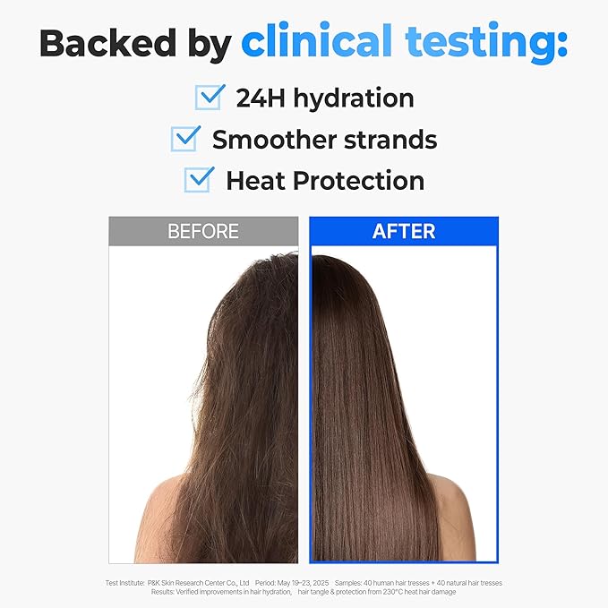 KUNDAL Hyaluronic Acid Lightweight Hair Serum for Thin & Fine, Hydra Hyaluron Hair Serum for Frizz Control, Volume & Moisture Boost – Blossom Breeze, 1.69 fl oz