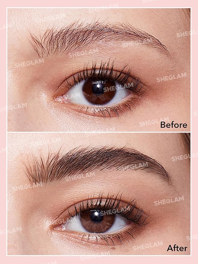 SHEGLAM Better Brows Long Lasting Eyebrow Pencil Dual, Waterproof-Auburn