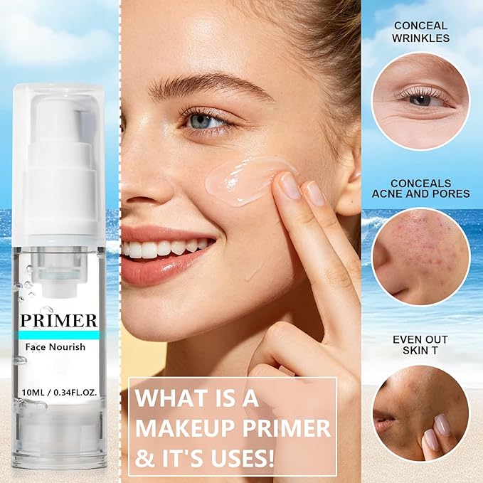AirBrush Foundation Spray With Primer and Brush, Silky Mist Foundation Spray Makeup, Full Coverage Foundation for Smooth Radiant Finish, Formula Breathable Lightweight Hydrating (#2 Sunscreen Beige)