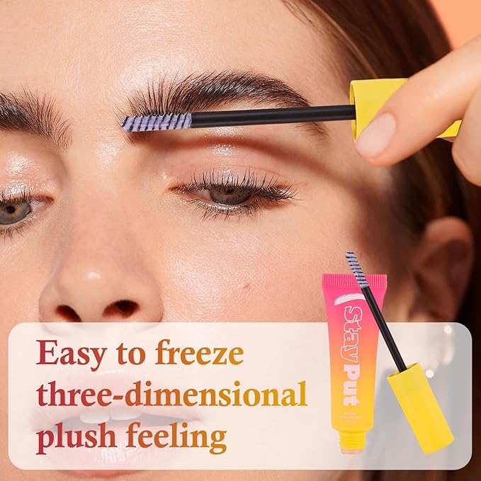24H Long Lasting Eyebrow Gel for Fluffy or Laminated Brows