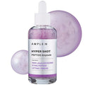 AMPLE:N Hyper Shot Peptide Ampoule - Korean Face Serum for Sagging Skin - Lifting, Firming, Elasticity with 2000ppm Peptide Complex Collagen Niacinamide Centella, Thread Technology, 2.7 fl.oz.
