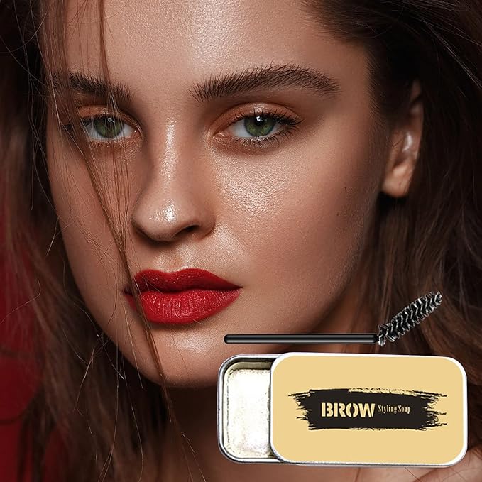 Eyebrow Styling Soap Natural Wild Eyebrow Styling And Non Sick Makeup X Candy (z4-Khaki, One Size)