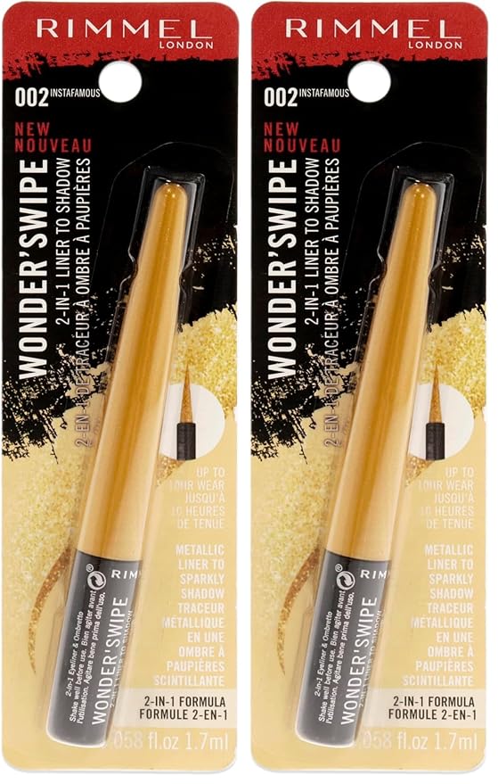 Rimmel Magnif', Instafamous (Pack of 2)