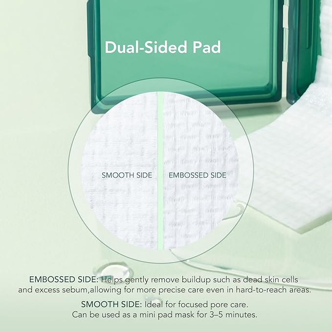 LEADERS Pore Tightening Toner Pad - Triple-Action Pore Improvement Skin Elasticity| Vegan-Certified | Clinically Proven Efficacy | Korean Skincare 50 Pads x 170ml