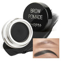 Eyebrow Pomade,Gel Professional Makeup Eyebrow Color,Matte Waterproof Brow Pomade For Long-Lasting Results,Vegan, Cruelty-Free Eyebrow Color that Fills and Shapes Brows(6#Jet Black)