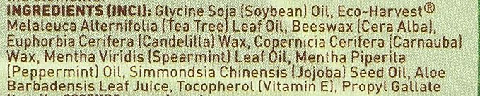Desert Essence Lip Rescue Therapeutic with Tea Tree Oil - 0.15 Oz - Antiseptic Balm - For Cracked Lips, Cold Sores - For Softer, Smoother Lips - Moisturizer - Unscented - Vitamin E - Aloe Vera
