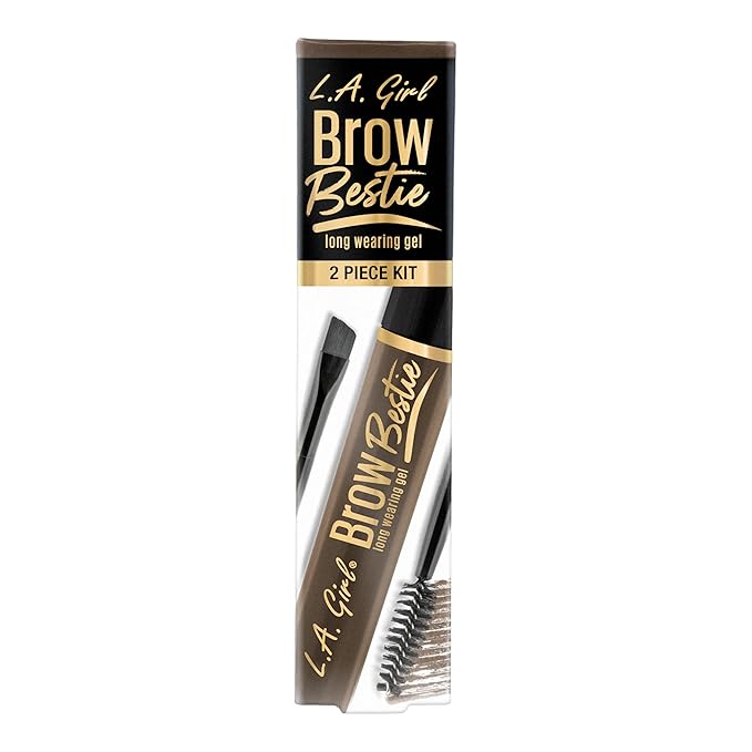 L.A. Girl Brow Bestie Gel With Dual, Cool Brown GBG383