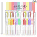 SAVILAND Natural Cuticle Oil Pen: 12PCS Revitalizing Cuticle Oil for Nails with Vitamin E For Repair Cuticles Overnight Cuticle Softener Nail Strengthener Protector for Damaged Skin Thin Nail