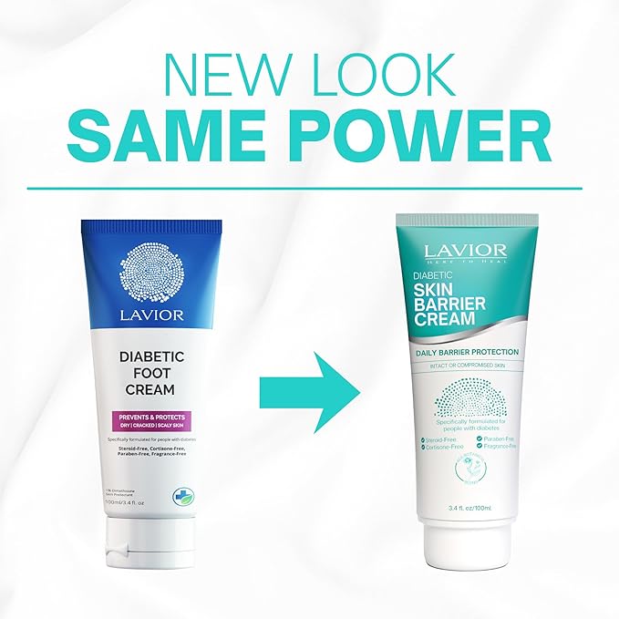 Lavior Skin Barrier Cream Daily Protection & Hydration for Dry, Sensitive Skin Clinically Tested, Steroid-Free, Fragrance-Free