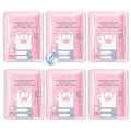 6 Pairs Hand Mask for Dry Cracked Hands,Nourishing Moisturizing Gloves,Hands Moisturizer for Deep Moisturizing,Silky Smooth Moisturizing Gloves,Hand Care Mask Set(D)