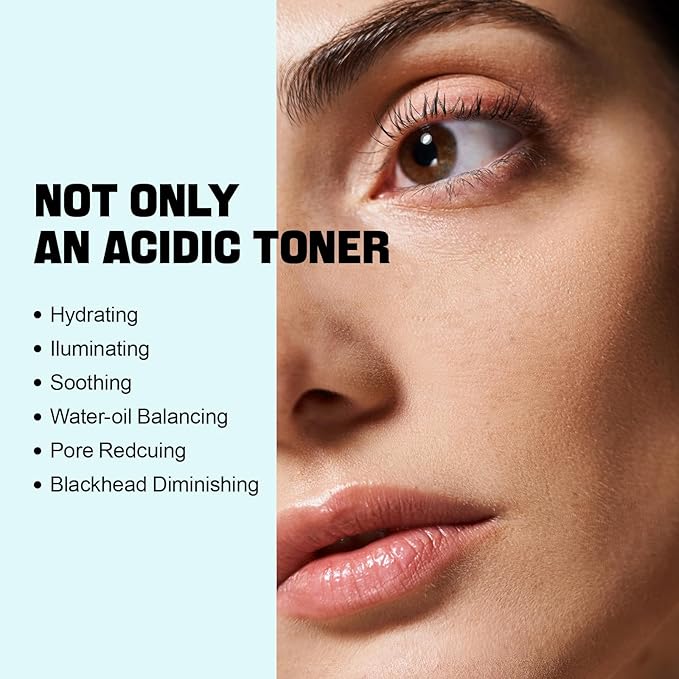 ZealSea 2% Salicylic Acid Toner for Face with 2% Niacinamide - BHA Liquid Exfoliant for Blackheads and Enlarged Pores, Exfoliate for Face to Soothe Breakouts, Exfoliating Toner, 6.76 Fl Oz, Pack of 2