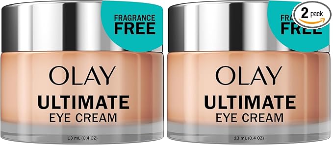 Olay Eyes Ultimate Eye Cream for Dark Circles,Wrinkles and Puffiness,13 ml (0.4 fl. oz.),(Pack of 2)