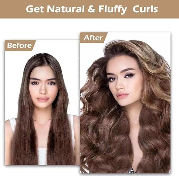ZKSM Heatless Curls Overnight Hair Curlers to Sleep in,Heatless Hair Curler Velvet, Overnight Blowout Rods Heatless Curls for Short Long Hair All Hair Types Styling Tools（6PCS）