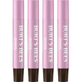 Burt's Bees Shimmer Lip Tint Set, Mothers Day Gifts, Tinted Lip Balm Stick, Moisturizing for All Day Hydration with Natural Origin Glowy Pigmented Finish & Buildable Color, Guava (4-Pack)