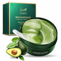 Eakroo 60 PCS Avocado Under Eye Patches, Eye Masks for Dark Circles and Puffiness, Moisturizing Eye Mask Skin Care, Eye Patches for Women, Improving Eye Skin Dryness, Reduce Fine Lines and Wrinkles