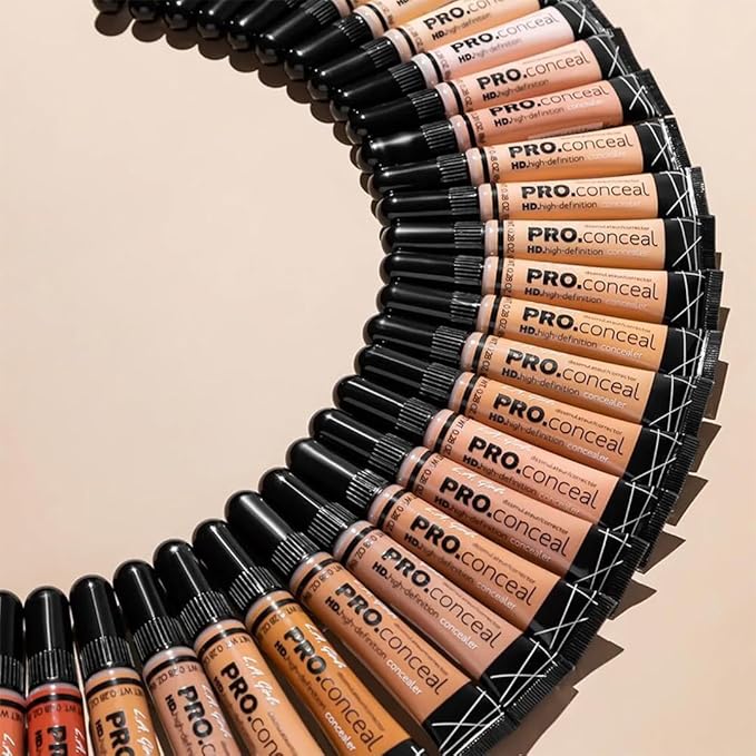 L.A. Girl Pro Concealer, Medium Beige, 0.28 Oz (LAX-GC978-A) (Pack of 3)