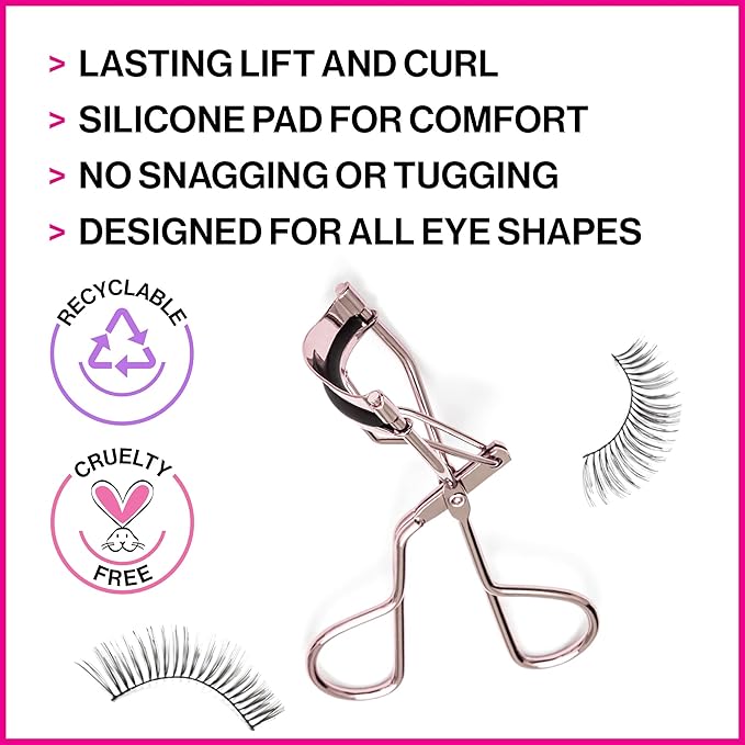 wet n wild High On Lash Eyelash Curler with Comfort Grip (Pack of 2)