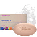 Good Molecules Clarify and Cleanse Bar - Soap Free Bar with Salicylic Acid, BHA for Skin Tone Balancing and Cleansing - Body and Facial Cleanser, Skin Care for Face