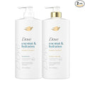 Dove Shampoo Coconut & Hydration 28 Fl oz Conditioner Coconut & Hydration 28 Fl oz