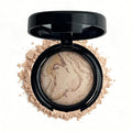 K'APEINE Baked Powder Foundation, Pressed Matte Face Powder Balance-n-Brighten & Color Correcting Bake Setting Powder Makeup Oil Control Base Makeup for Poreless Smooth Finishing for Women-01#