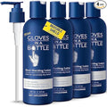 Gloves In A Bottle 4-Pack Shielding Lotion - Great for Dry Itchy Skin! Grease-less and Fragrance Free! (8oz-240ml)