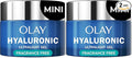 Olay Regenerist Hyaluronic + Peptide 24 Gel Face Moisturizer, Fragrance-Free, All Skin Types, Trial Size 0.5 oz (Pack of 2)