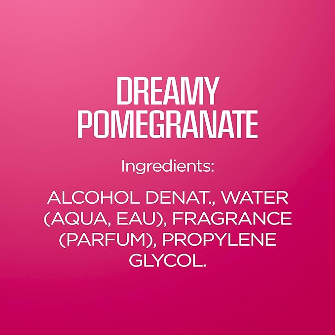 Body Fantasies Signature Fragrance Body Spray, Dreamy Pomegranate, 8 fl oz