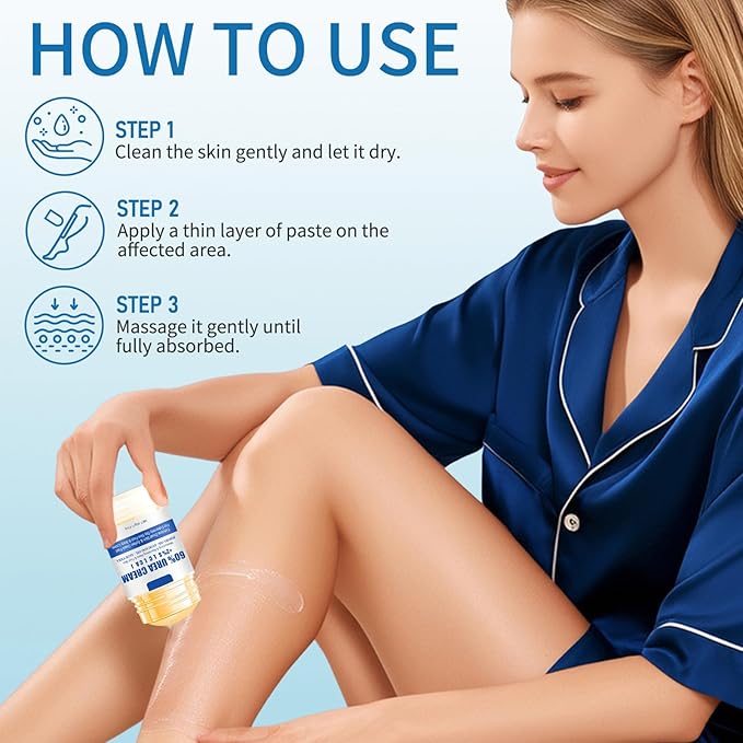 60% Urea Foot Cream Stick - Foot Care Balm Moisturizer for Dry Cracked Feet Hands Knees Elbows Hands Maximum Strength - 2Pcs Moisturizing Heel Balm Hydrates Calluses Remover Rough Skin Softener 1.41oz