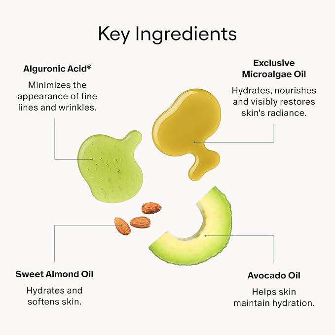 Algenist GENIUS Ultimate Anti-Aging Melting Facial Cleanser - Milky Cleansing Oil + Makeup Remover with Avocado Oil, Alguronic Acid and Microalgae Oil - Nourishes Skin + Improves Radiance (150ml)