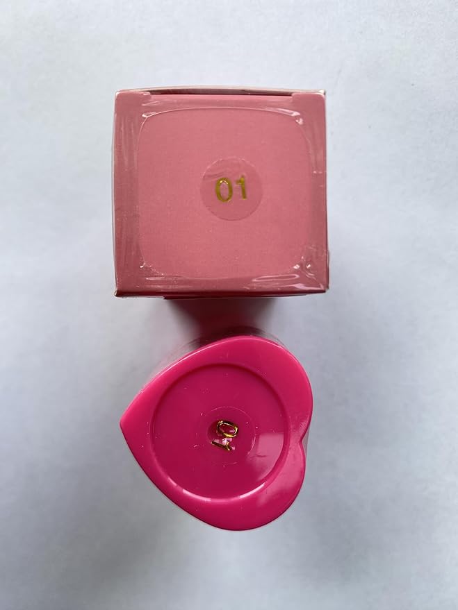 FYEBOO Cooling Water Jelly Tint Blush, Multi-Use Juicy Lip + Cheek Tint, Hydrating & Bouncy Jelly Texture, Long-lasting Sheer Color, 0.32 oz (# 06, 0.32 oz)