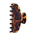Durable Acetate Hair Clips - 4-Inch Tortie Claw Clips for Fine and Thick Hair (Tortie)