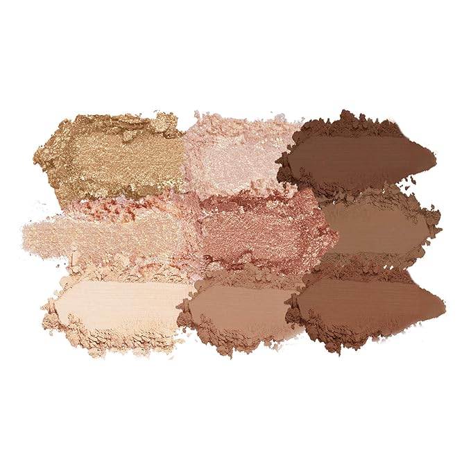 Kimchi Chic Beauty Better Than Nude Eyeshadow Palette; 9 Highly Pigmented Matte & Shimmer Shades; Long-Lasting, Blendable Neutrals for Natural & Glam Eye Looks; Cruelty-Free, Vegan, 01-In The Buff