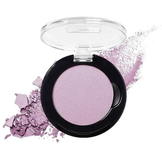 Refillable Eyeshadow Palette - Matte/Glitter/Duo-Chrome Pressed Powder & Cream Formula, Neutral/Shimmer/Smokey Multichrome, Travel-Friendly Iron Pan Refills (Matte, D34)