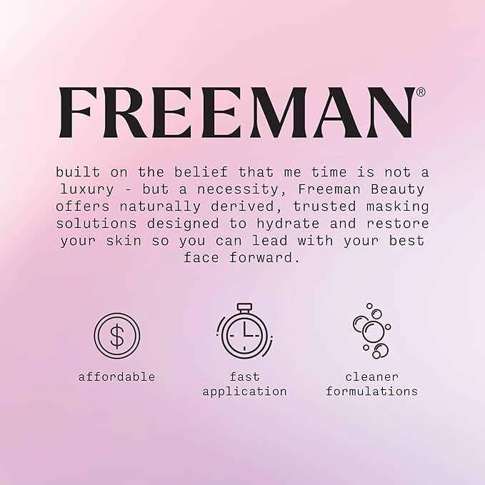 Freeman Exotic Blends Hawaiian Black Salt Peel Off Facial Mask, 6 fl.oz./175 mL Tube
