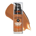 Revlon Liquid Foundation, ColorStay Face Makeup for Combination & Oily Skin, SPF 15, Medium-Full Coverage with Matte Finish, 355 Almond, 1 fl oz