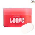 LOOPS Peptide Serum Korean Skincare - Firm, Fortify, Fight Fine Lines - Anti-Wrinkle & Moisturizing - Pre-soaked Veocell Embo Pad - Peptide Complex to Rejuvenate and Prejuvenate Face - Pack of 60